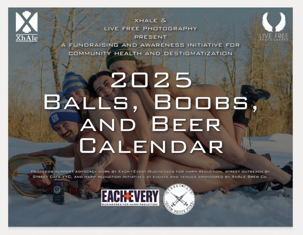 2025 Balls, Boobs & Beer Calendar