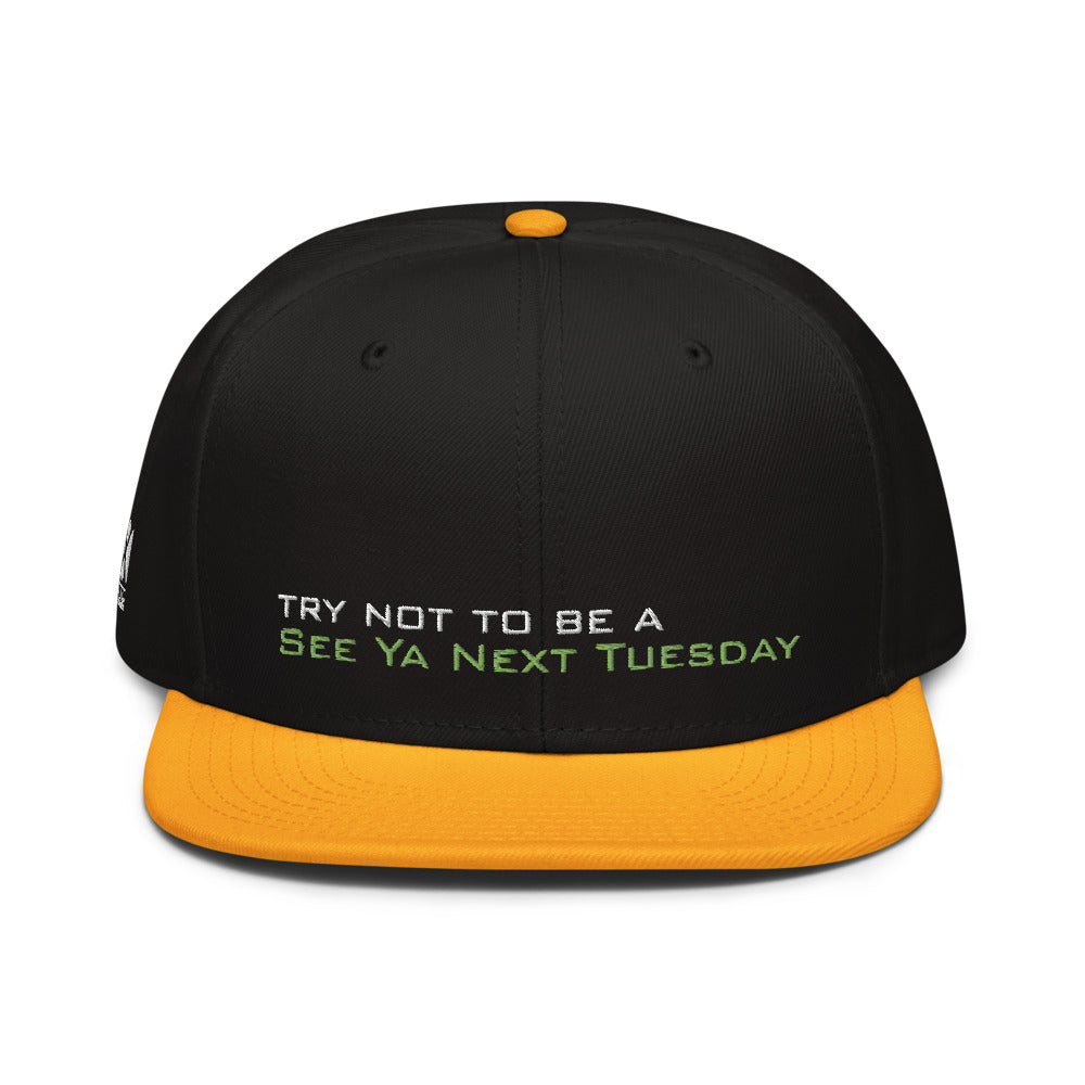 Try Not To Be a SYNT - Snapback Hat